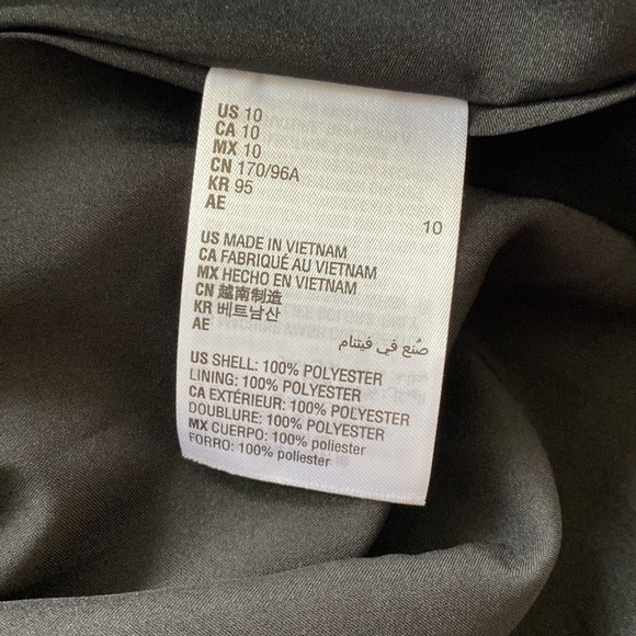 NWT Maison Jules Black Penny Floral Dress Size 10 - Picture 14 of 15